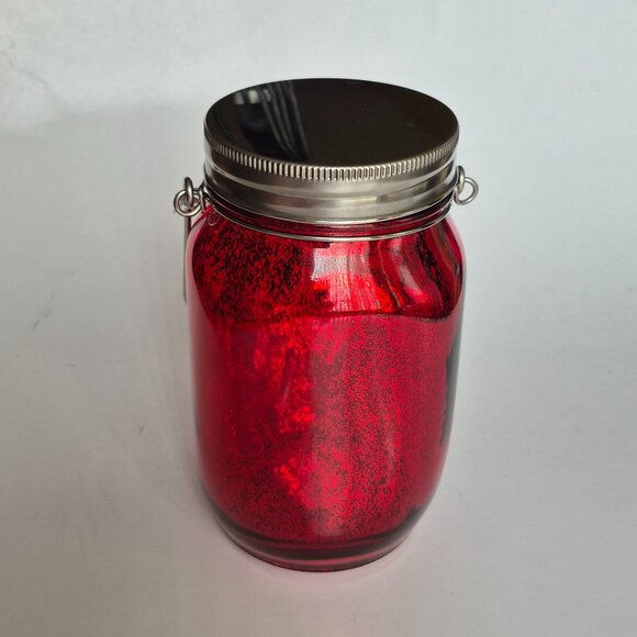 Red Decorative Jar With Lights - Picture 3 of 9